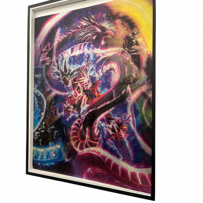 Dragon Ball Super-Cuadro Lenticular 3D