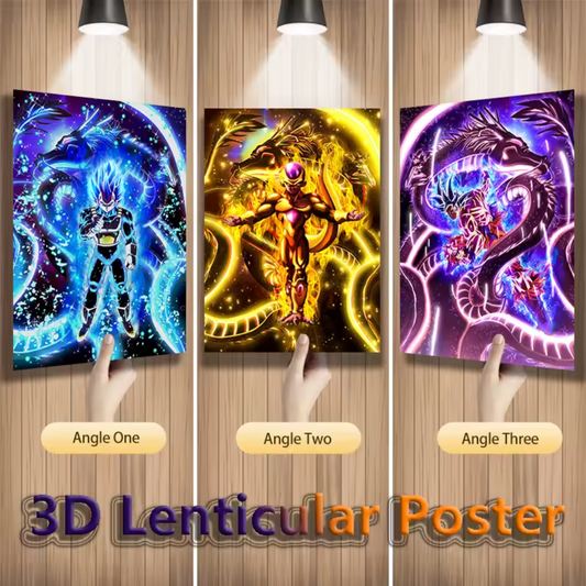 Dragon Ball Super-Cuadro Lenticular 3D