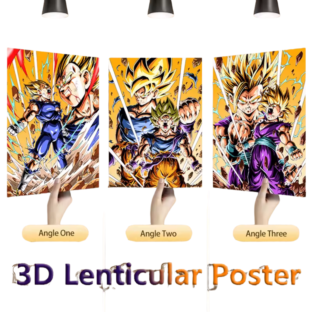Kimetsu no Yaiba-Cuadro Lenticular 3D
