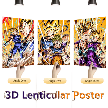 Kimetsu no Yaiba-Cuadro Lenticular 3D