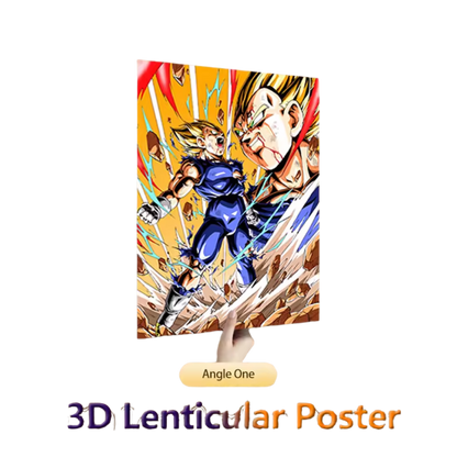 Dragon ball Z-Cuadro Lenticular 3D
