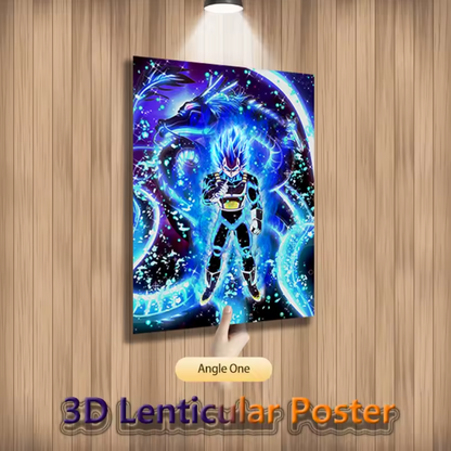 Dragon Ball Super-Cuadro Lenticular 3D