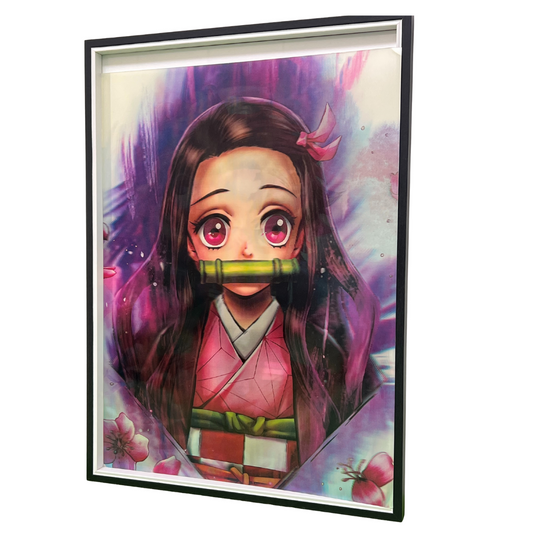 Kimetsu no Yaiba-Cuadro Lenticular 3D