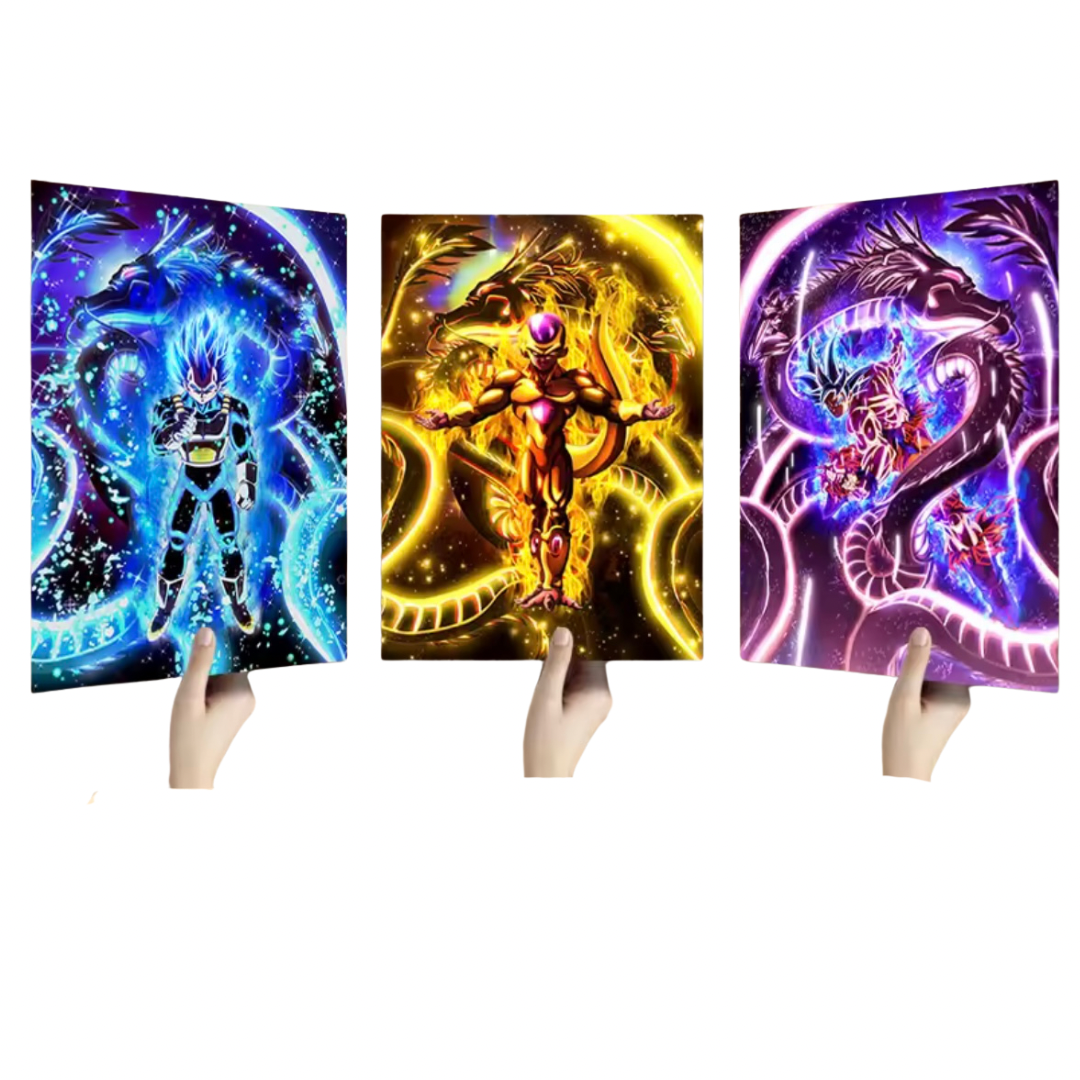 Dragon Ball Super-Cuadro Lenticular 3D