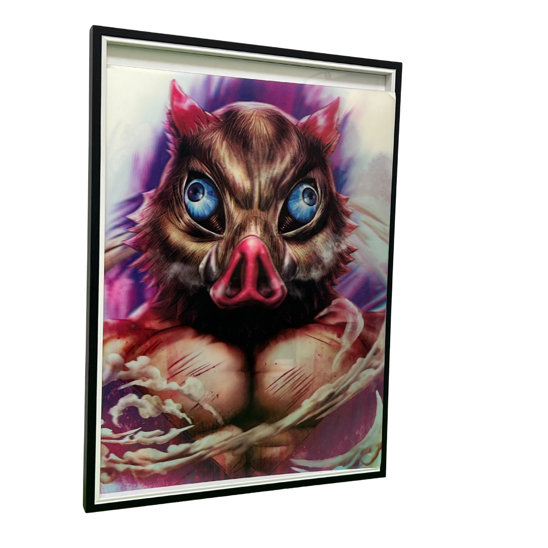 Kimetsu no Yaiba-Cuadro Lenticular 3D