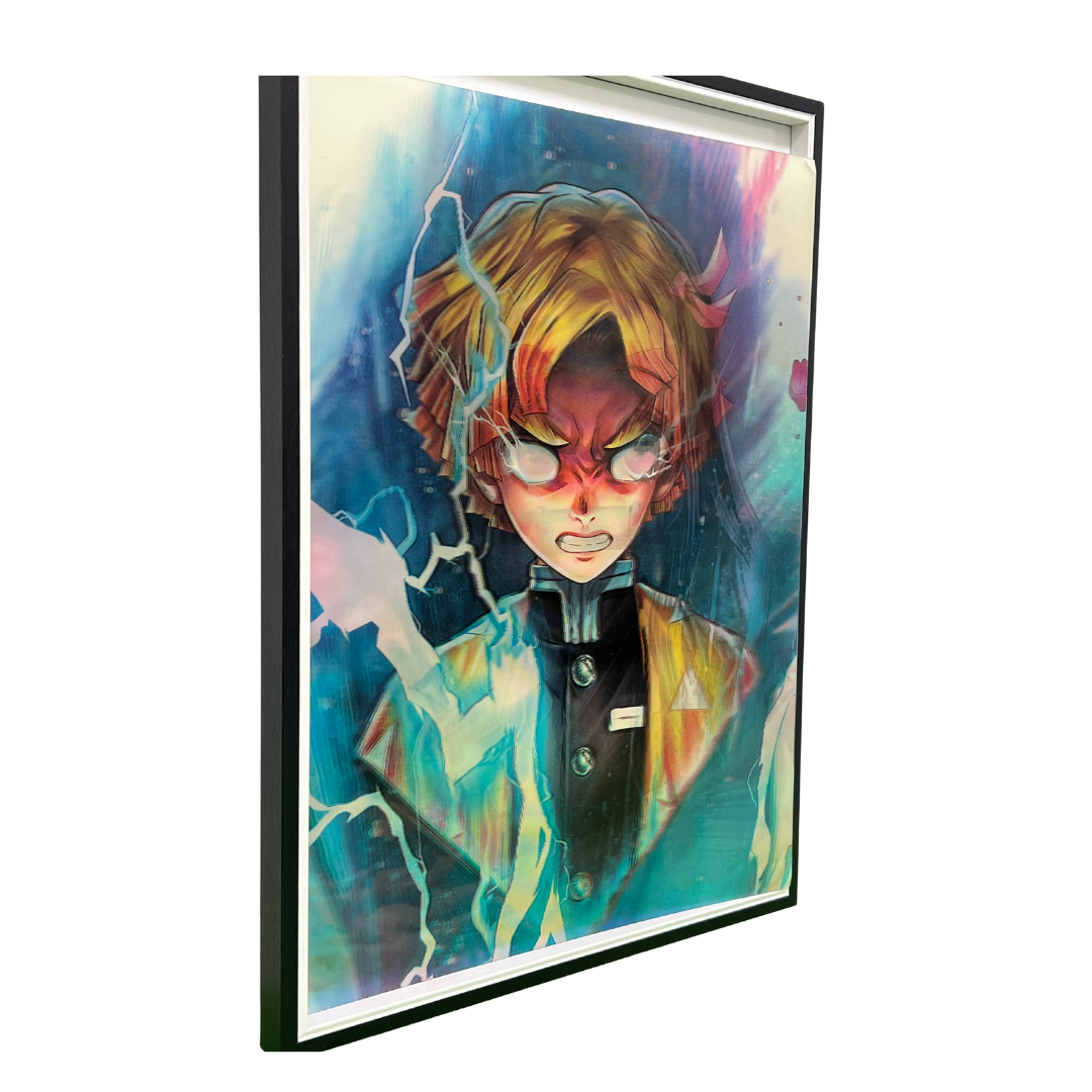 Kimetsu no Yaiba-Cuadro Lenticular 3D