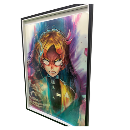 Kimetsu no Yaiba-Cuadro Lenticular 3D