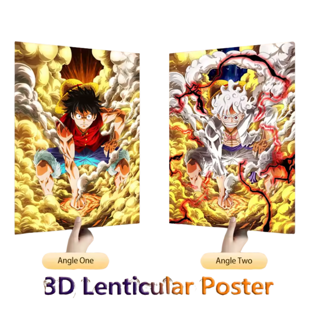 Kimetsu no Yaiba-Cuadro Lenticular 3D